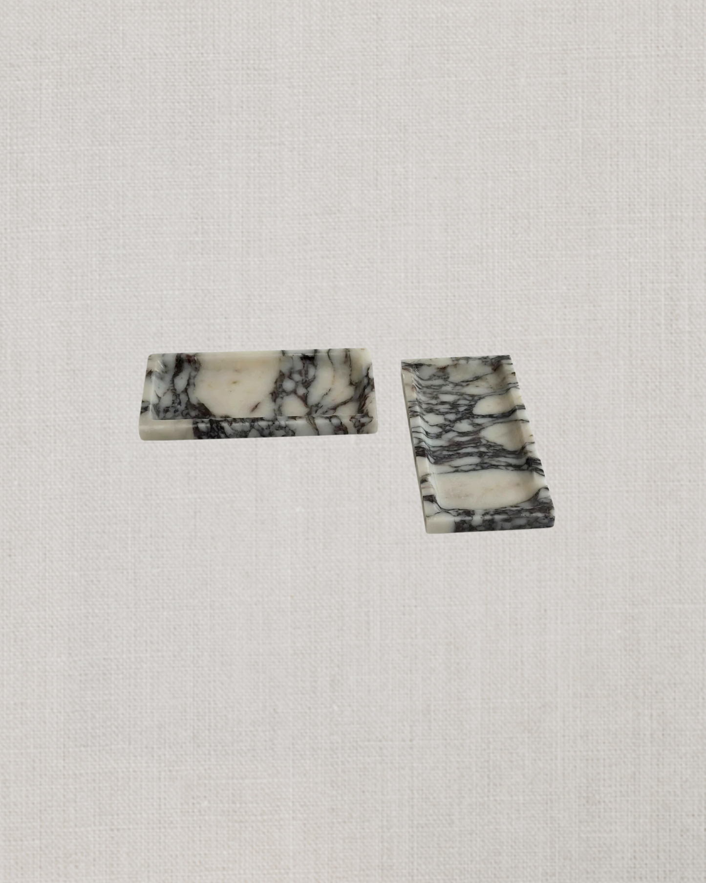 Square Viola Marble Tray