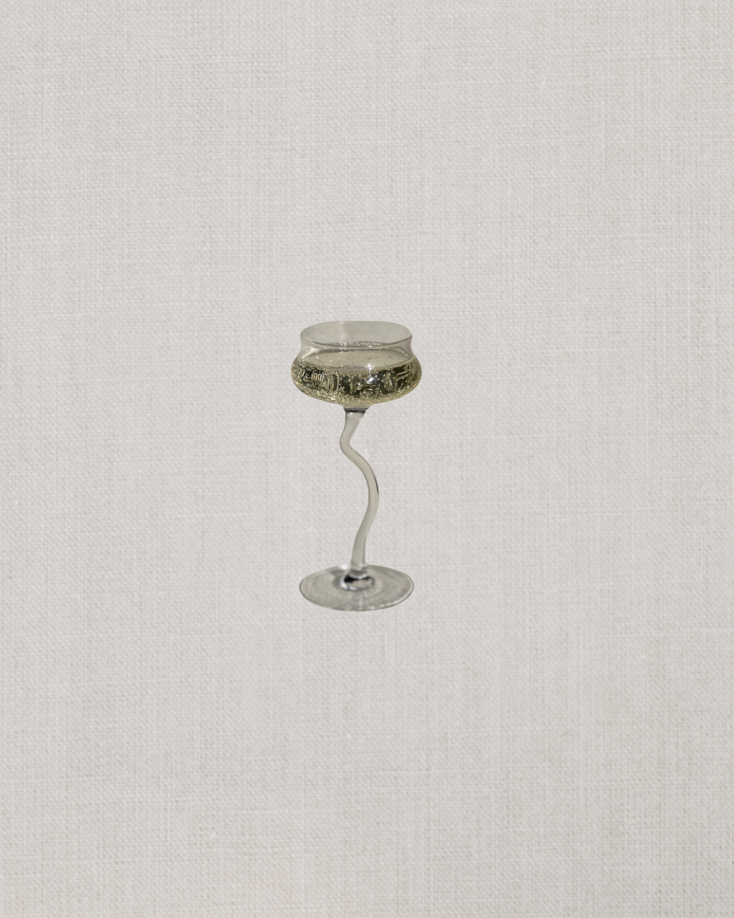 Wiggle Stem Cocktail Glass