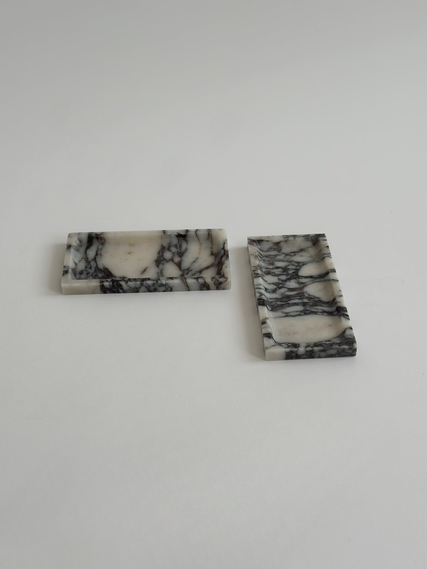 Square Viola Marble Tray