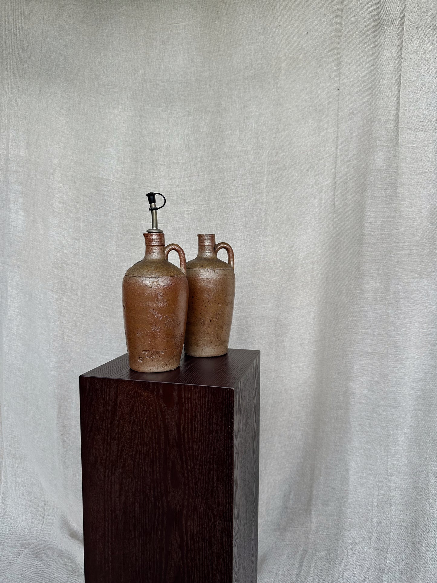SET OF OLIVE POTS