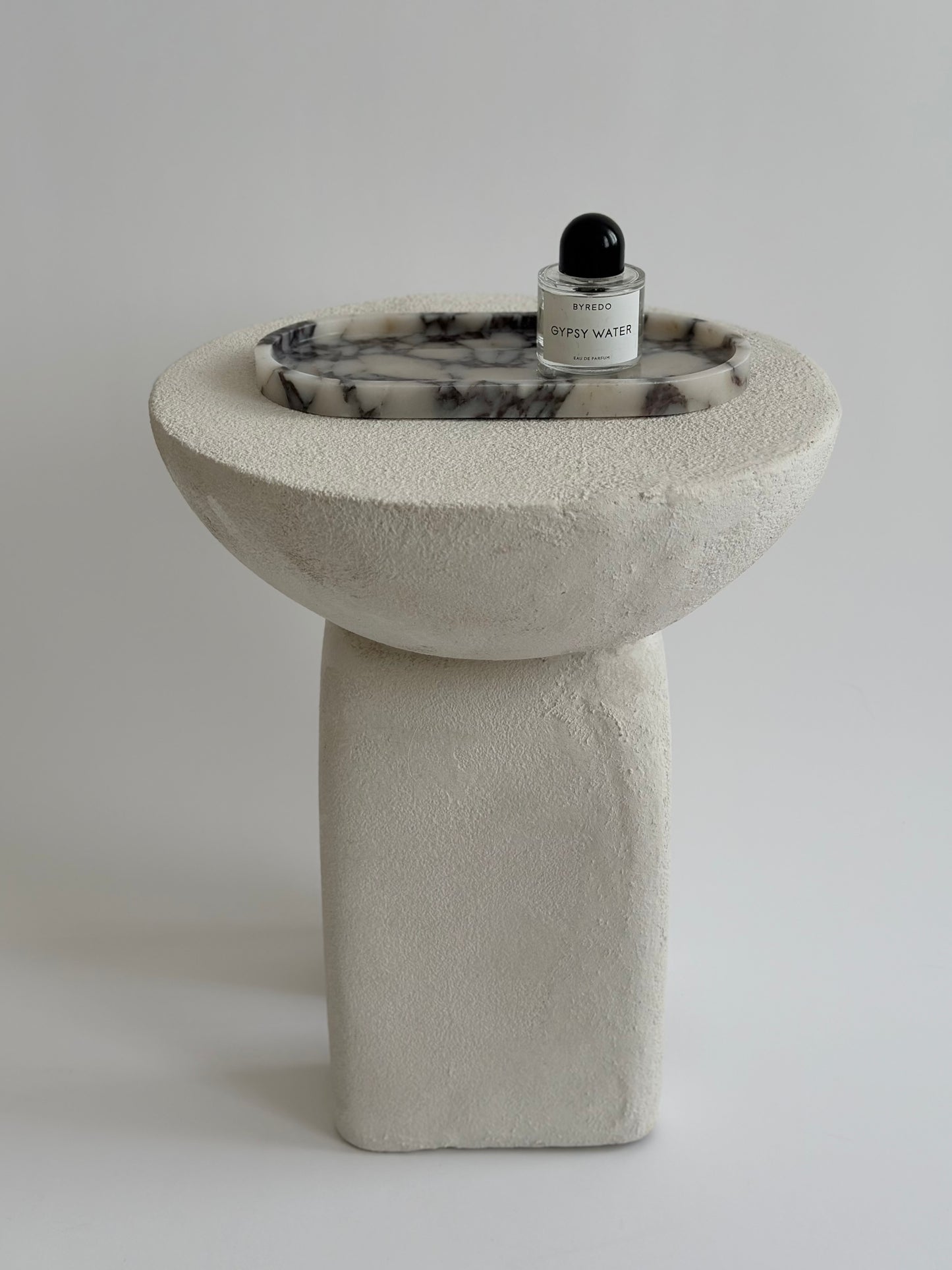 Rounded Viola Marble Tray