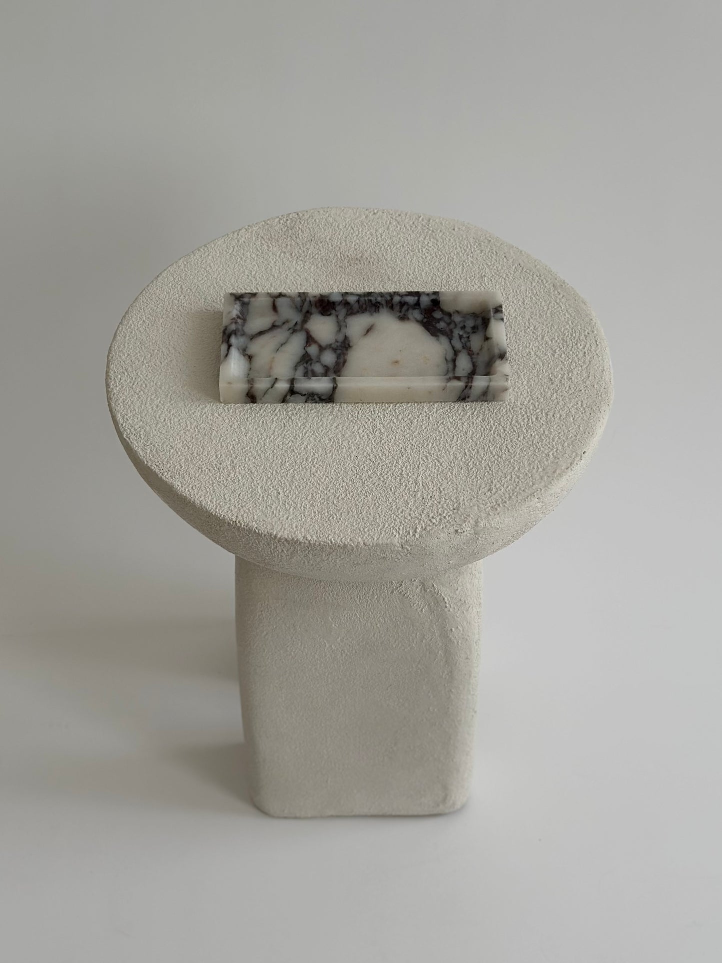 Square Viola Marble Tray