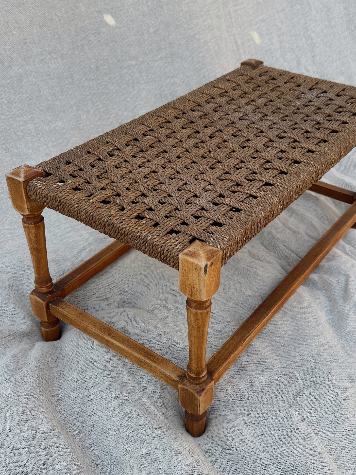 RATTAN BENCH