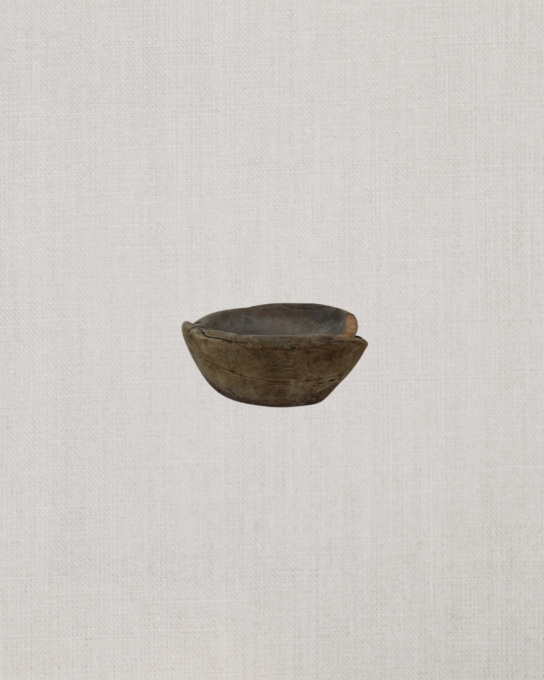 Small Wooden Antique Bowl