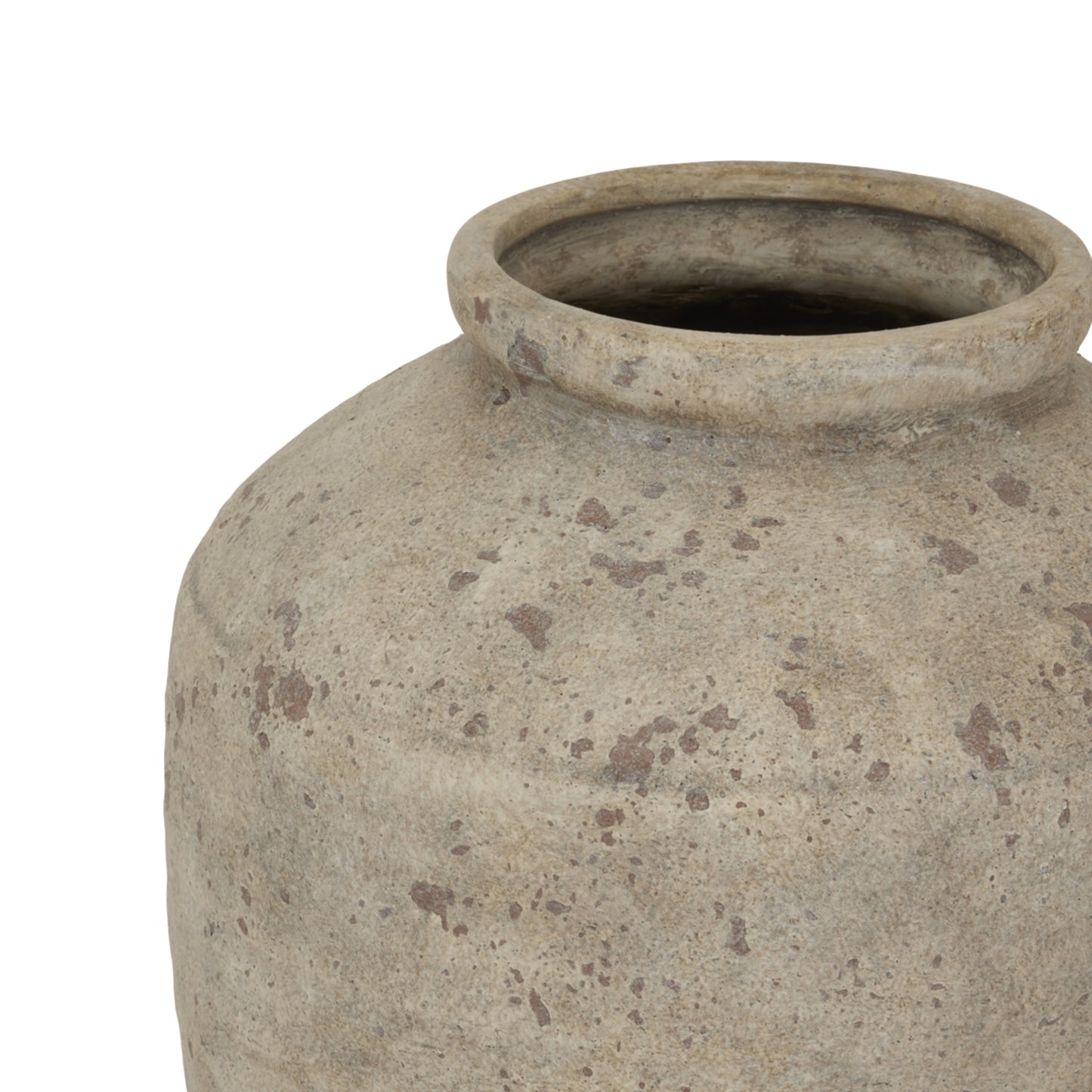 Romy Vase in Beige - Large