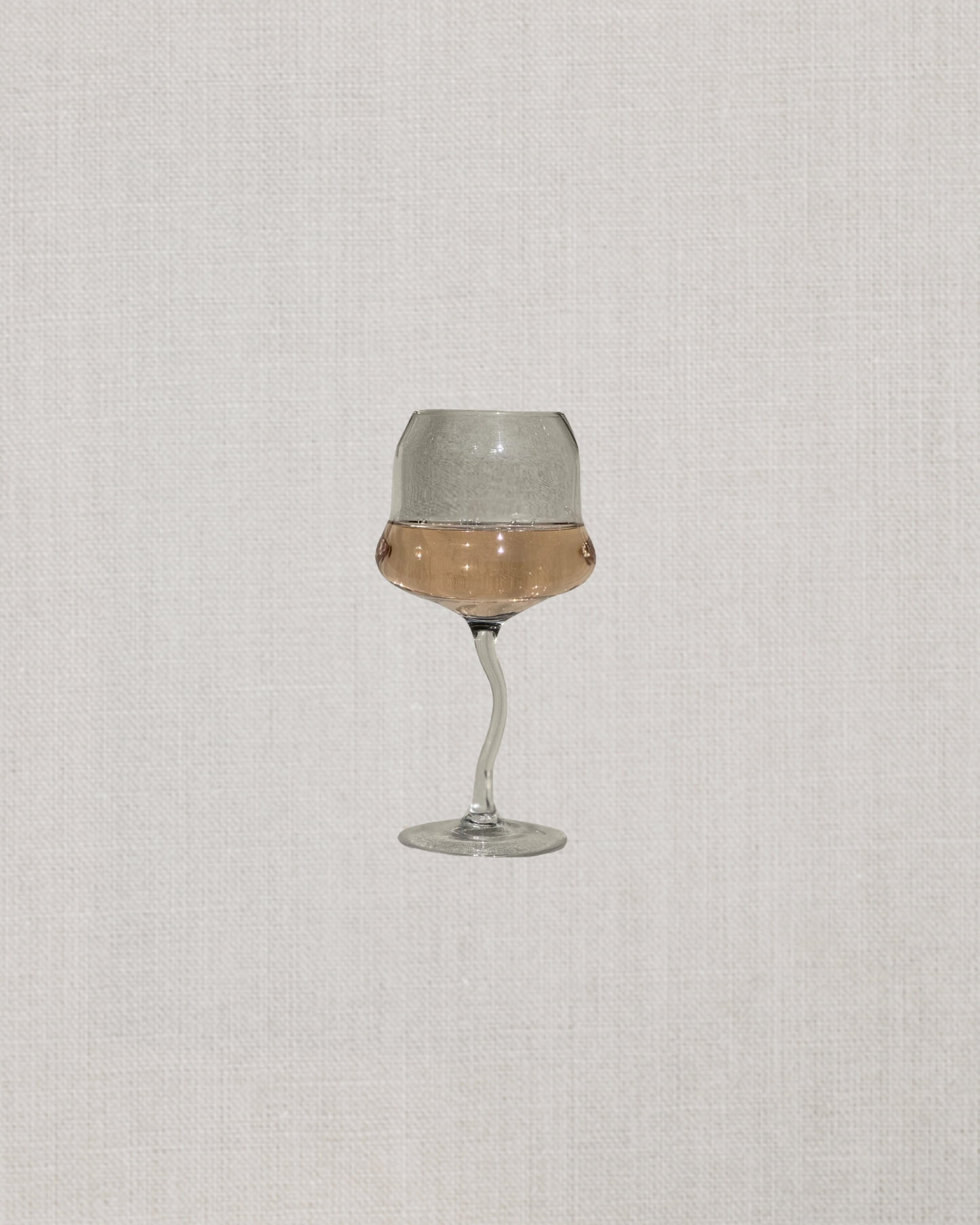 Wiggle Stem Wine Glass