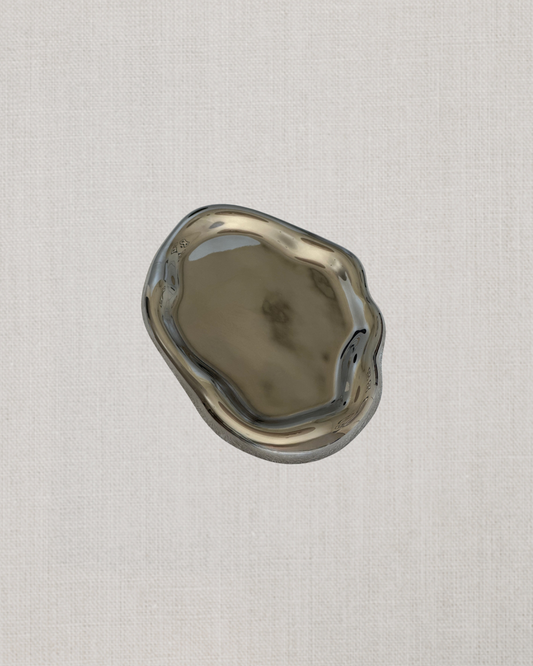 Chrome Trinket Tray