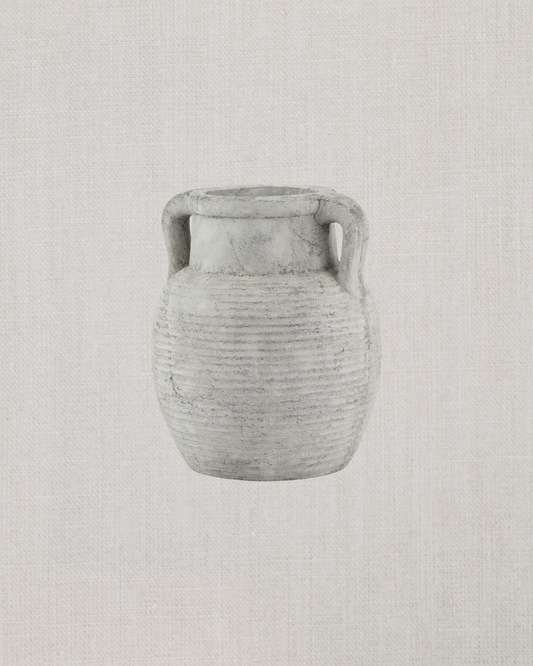 Beatrix Vase in Stone - Medium