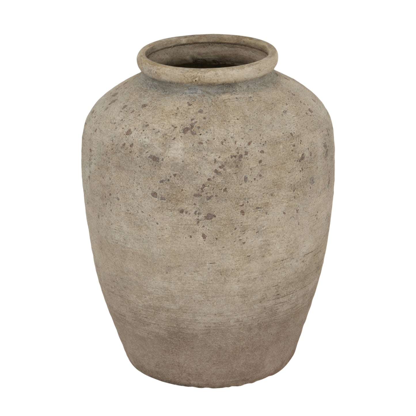 Romy Vase in Beige - Medium