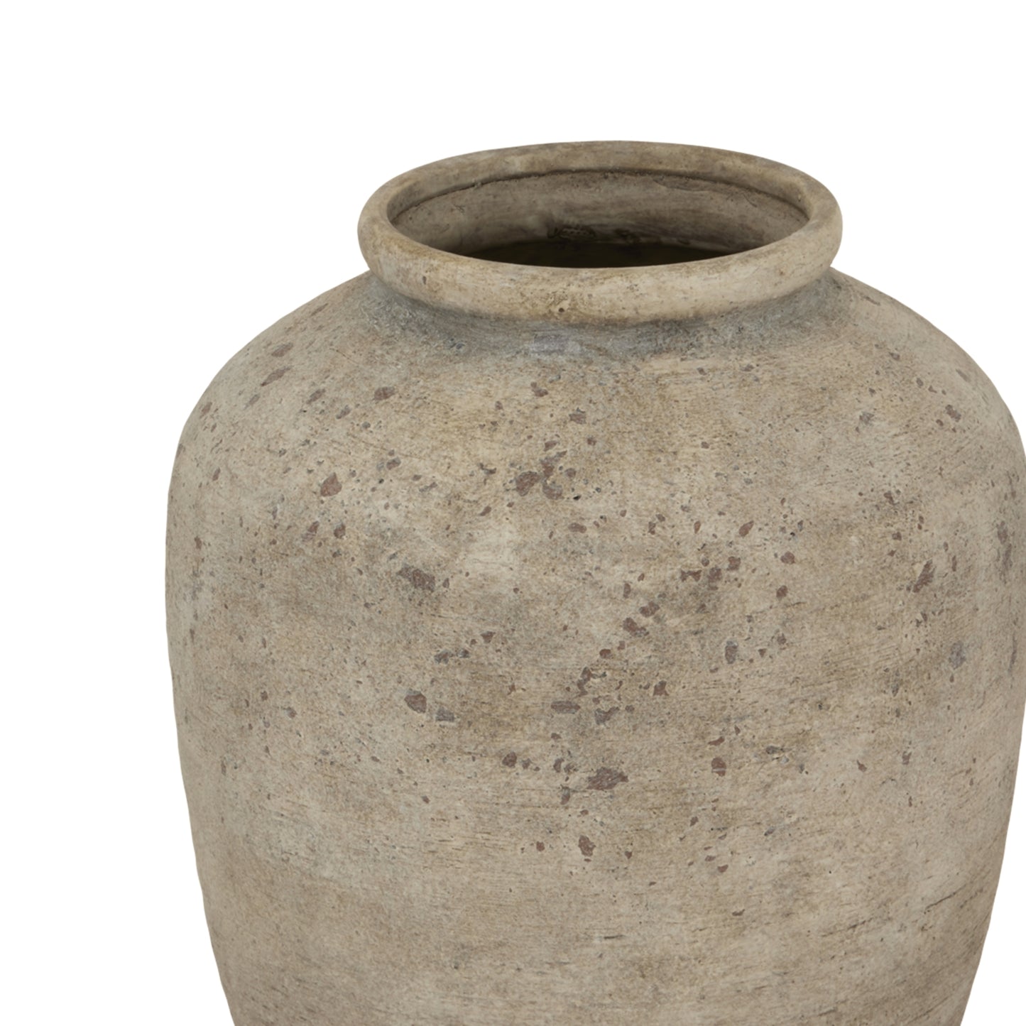 Romy Vase in Beige - Medium