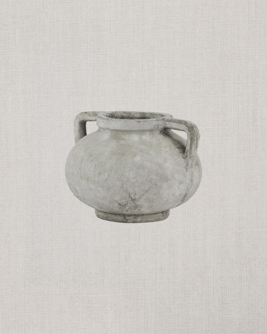 Iris Vessel in Stone - Medium